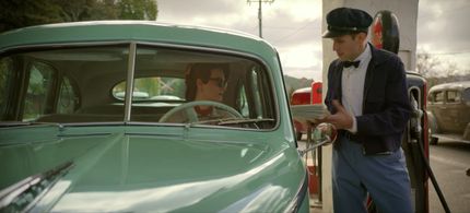 Sarah Paulson and Jake McDermott in Ratched (2020)