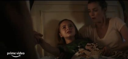 Betty Gilpin and Ryan Kiera Armstrong in The Tomorrow War (2021)