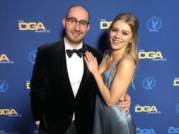 Alena Savostikova with director AJ Bleyer