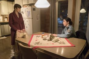 Olivia Sandoval and Carrie Coon in Fargo (2014)