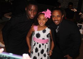 Bryant Pearson, Mpho Koaho and Jillian Estell in Toronto