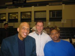Kareem Abdul-Jabbar, David Diamond, Mark Jackson