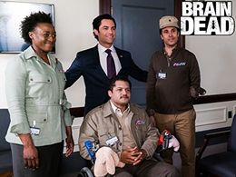Danny Pino, Brandon J. Dirden, and Ito Aghayere in BrainDead (2016)