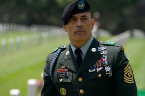 Christopher Loverro on the set of the Gatekeeper.