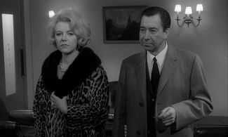 Christine Fabréga and Paul Meurisse in Le Deuxième Souffle (1966)