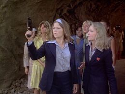 Katherine Moffat and Susan Woollen in The Hardy Boys/Nancy Drew Mysteries (1977)