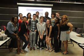 HBO's Greg Rhem visits Seidel Rutgers documentary class