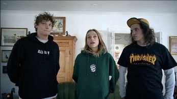 Laurie Babin, Anthony Therrien, and Jules Roy Sicotte in Qui part à la chasse (2019)