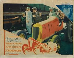 Fred Frame, Eric Linden, and Frank McHugh in The Crowd Roars (1932)