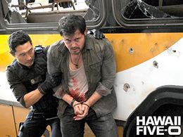 Daniel Dae Kim and Christopher Sean in Hawaii Five-0 (2010)