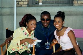 Kyla Pratt, Sicily Johnson, and Kenny Smith Jr.