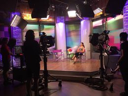 On set of Ashleigh's Kidz Korner #RogersTVYork