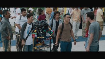 José Julián, Carlos PenaVega, David Del Rio, and Oscar Javier Gutierrez II in Spare Parts (2015)