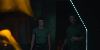 Still from 'Raised by Wolves'