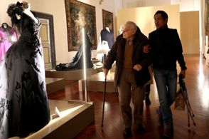 Piero Tosi at an event for L'Innocente (1976)