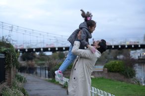 Keya Ingle and Pushkar Jog in Baap Manus (2023)