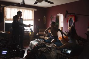 Tom Ellis, Lauren German, Germaine De Leon, and Alyssa Diaz in Lucifer (2016)