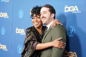 Tichina Arnold and Joe Talbot