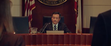 Tom Yi as Judge Sawyer - ALEX IN VENICE