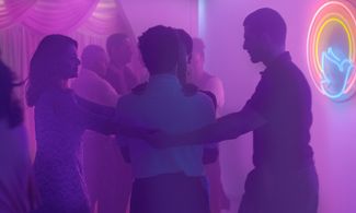 Dira Paes and Julio Machado in Divine Love (2019)