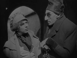 Max Schreck and Gustav von Wangenheim in Nosferatu (1922)