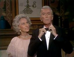 James Stewart and Gloria Stewart in George Burns' 100th Birthday Party (1979)