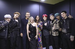 Ryan Reynolds, Mélanie Laurent, Adria Arjona, Baek-Hyun Byun, Chan-Yeol Park, Se-hun Oh, Jun-Myon Kim, KAI, and Jong-dae