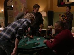 Derick Alexander, Sam Jaeger, Peter Krause, Michael Weaver, and Dax Shepard in Parenthood (2010)