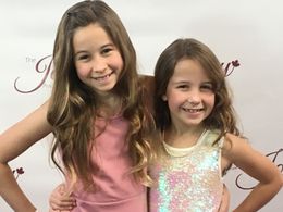 Islie Hirvonen (left) and Madeline Hirvonen (right) at the Vancouver Joey Awards 2018