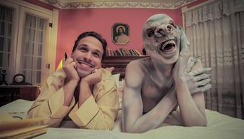 on set of SHADOW BOUND The Web Series. 2013