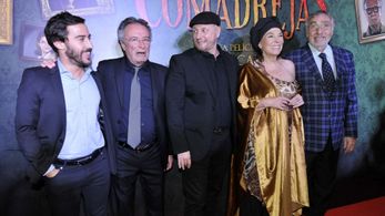 Graciela Borges, Luis Brandoni, Oscar Martínez, and Nicolás Francella at an event for The Weasel's Tale (2019)