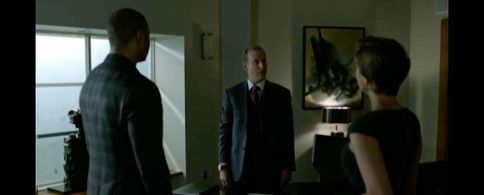 Still of Matt Fentiman, Audrey Marie Anderson and David Ramsey in Arrow