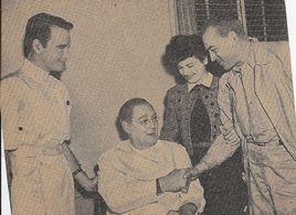 Lew Ayres, Lionel Barrymore, Ann Ayars, and W.S. Van Dyke in Dr. Kildare's Victory (1942)