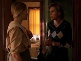 Mariska Hargitay and Alison Pill in Plain Truth (2004)