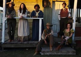 Timeca M. Seretti, Karina Dominguez, Richard C. Jones, and Bianca Stein in Westworld Interactive Experience (2018)