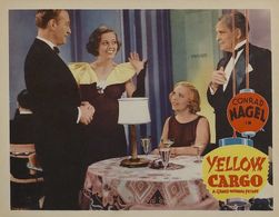 Vance Carroll, Claudia Dell, Eleanor Hunt, and Conrad Nagel in Yellow Cargo (1936)