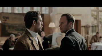 Still of Alex Pettyfer and Will Thorp in The Last Witness (2018)