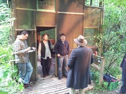 Patrick Levad, Scott C. Brown, and Nickolas Nielsen in Hidden (2012)