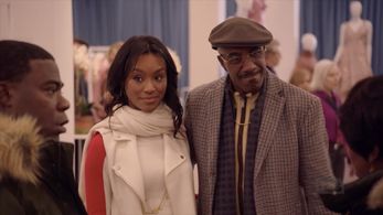 Still of Kyra Weeks, Tracy Morgan, J.B. Smoove, and Anna Maria Horsford in THE LAST O.G. on TBS