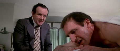 Colin Blakely and Leonard Rossiter in The Pink Panther Strikes Again (1976)