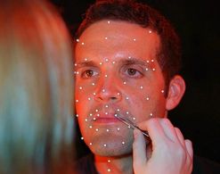 Woody Schultz on the set of The Bourne Conspiracy video game.