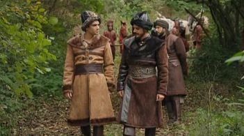 Mehmet Günsür and Gürbey Ileri in The Magnificent Century (2011)