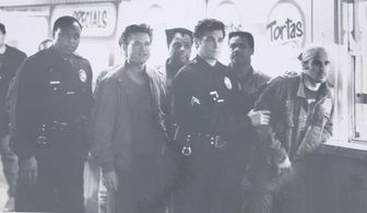 Unlawful Entry Roger Mosley, Kurt Russell, Ray Liotta & Dino Anello