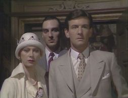 Francesca Annis, Granville Saxton, and James Warwick in Partners in Crime (1983)