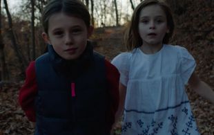 Shiloh Verrico and Faye Giordano in Ghost in the Graveyard (2019)