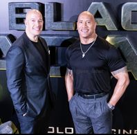 Dwayne Johnson and Hiram Garcia