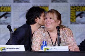 Julie Plec and Ian Somerhalder