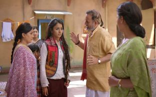 Narayani Shastri, Lubna Salim, Mohit Chauhan, and Mahima Makwana in Rishton Ka Chakravyuh (2017)