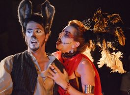 Ryan Reinike as Bottom in A Midsummer's Night Dream at John Schneider Studios Theatre