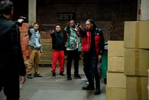 Starz: POWER as “Rizz” with Rotimi and crew
